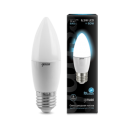 Лампа Gauss LED Candle E27 6.5W 100-240V 4100К 1/10/50