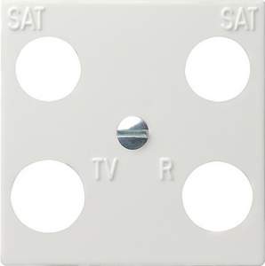025803 Панель 50*50 мм для 4 канальной антенной розетки EVU 02/F (Hirschmann)