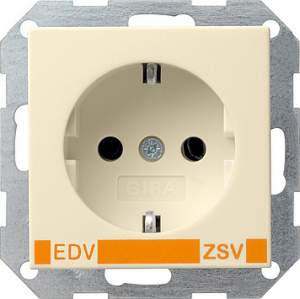 046401 Розет с з/к с надп EDV для ZSV (дополнительное обеспечение безопасности)
