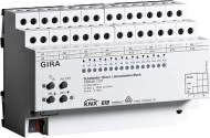 103800 Реле/устройство управления жалюзи GIRA instabus knx-eib серия KNX/EIB, 16/8-канальное