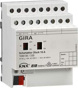 104000 Исполнительное устройство GIRA instabus knx-eib серия