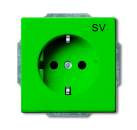 2011-0-3722 (20 EUC-13-82) BJE Solo/Future Ярко-Зелёный Розетка с/з для выделенных цепей
