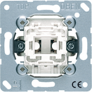 534U Мех Выключатель 1-клавишный кнопочный (1 НО контакт) с N-клеммой