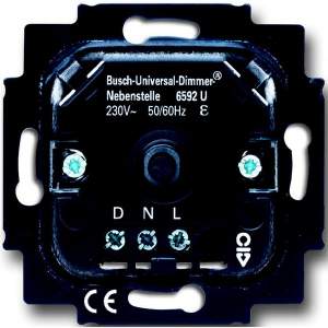 6520-0-0227 (6520 U) BJE Мех Светорегулятор поворотный для л/н, галоген ламп с обмот трансф 1000W
