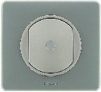 66261 Celiane Беж Накладка выключателя простого, приемник-передатчик, PLC/ИК - 2500Вт