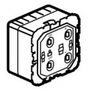 67081 Celiane Мех светорегулятора нажимного 40-300 Вт для л/н и обм тр-ров 2 мод