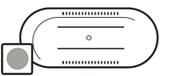 68558 Celiane Титан Лицевая панель для точки доступа WI-FI