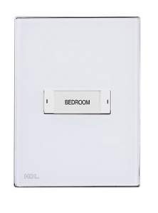 HDL-M/P01.2-46 1-клавишная панель KNX, австралийский/US стандарт (без шинного соединителя HDL-M/PCI.3)