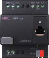 HDL-M/DMX512.1 KNX-DMX модуль, DIN