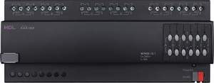 HDL-M/W06.10.1 DIN контроллер моторизованных штор, жалюзи, роллет на 6 каналов, 10А