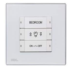 HDL-M/P03.2-48 3-клавишная панель KNX, европейский стандарт (без шинного соединителя HDL-M/PCI.1)