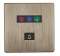 HDL-MPB03.48 Панель звонка 3S серии iElegance, Brushed Bronze