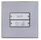 HDL-M/P02.2-48 2-клавишная панель KNX, европейский стандарт (без шинного соединителя HDL-M/PCI.1)