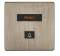 HDL-MPB01.48 Панель звонка 1S серии iElegance, Brushed Bronze