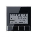 A5232T3SW А 500 Черный Накладка жалюзийного выключателя УНИВЕРСАЛ с таймером(мех.220ME,230ME,232ME)