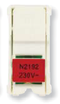 N2192 RJ NIE Zenit Лампа неоновая для 2-полюсных Выключатели,переключателей, цвет цоколя красный