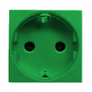 N2288 VD NIE Zenit Зеленый Розетка с/з с защитными шторками