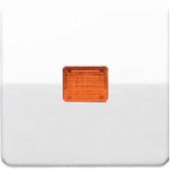 CD590KOWW CD 500/CD plus Бел Клавиша 1-я с/п с оранжевой линзой  
