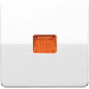 CD590KOWW CD 500/CD plus Бел Клавиша 1-я с/п с оранжевой линзой  