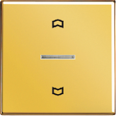 GO5232 LS 990 Блеск золота Накладка нажимного электронного жалюзийного выключателя