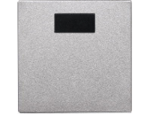 MTN570360 SM Алюминий Накладка светорегулятора-выключателя нажимного с ДУ