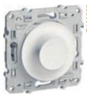 S52R518 Светорегулятор поворотный 9-100ВА бел