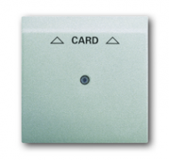 1753-0-0080 (1792-783) BJE Impuls Серебро металлик Накладка карточного выключателя (мех 2025 U)