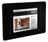 iRoom iDock Glass TouchCode LBG-Code-POE черный (ландшафт) для iPad2/3/4