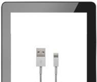 LoopDock ConvertingSet to iPad 4 black / silver