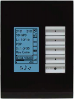 SB-DLP-MUS Клавишная настенная панель с экраном DLP, австралийский/US стандарт