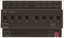 HDL-M/R08.16.1 DIN реле, 8-канальное, 16A на канал, KNX